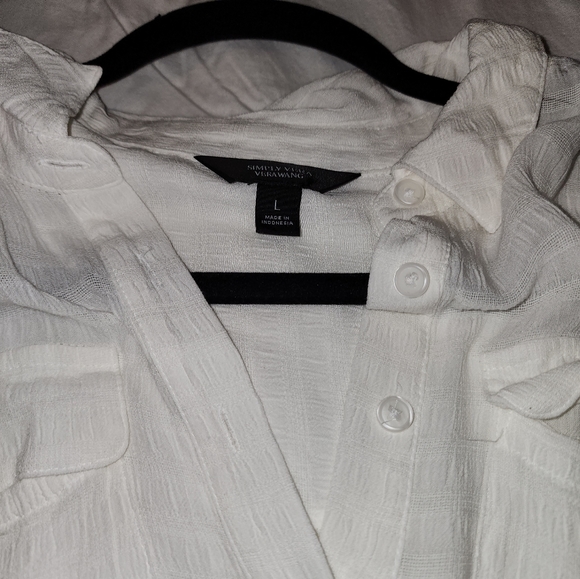 White long Simply Vera with inner slip - Picture 3 of 5